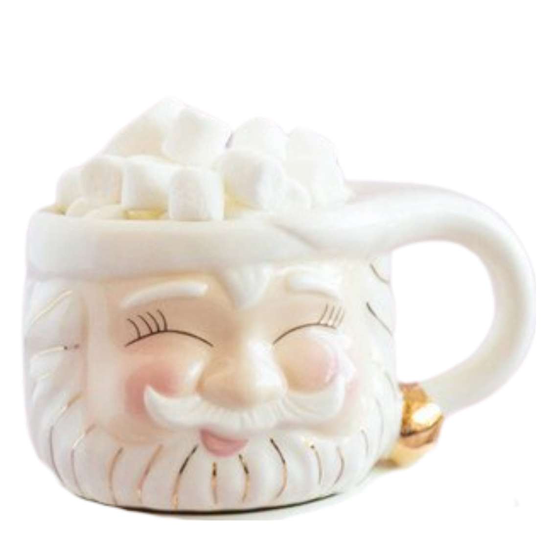 Glitterville Papa Noel Mugs