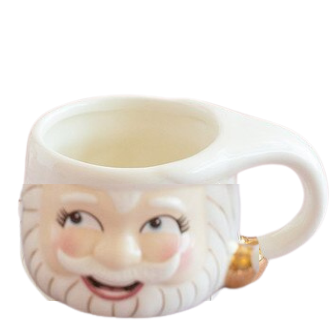 Glitterville Papa Noel Mugs