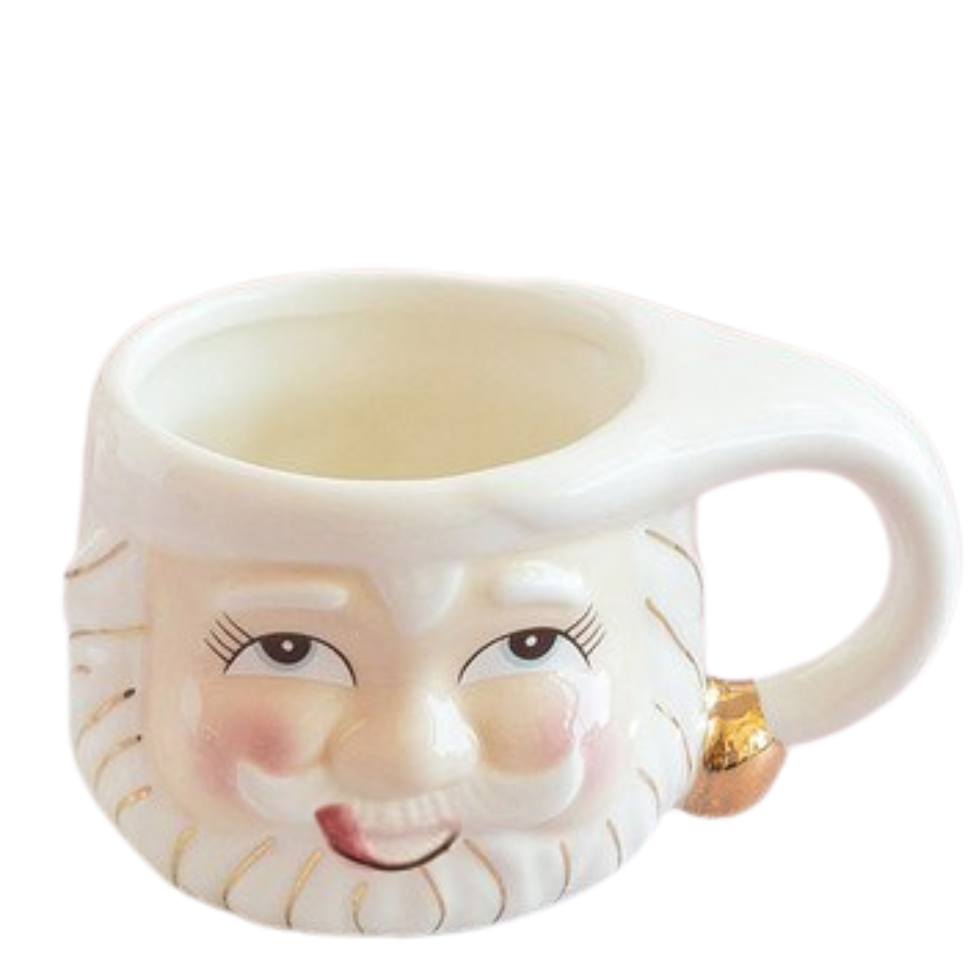 Glitterville Papa Noel Mugs