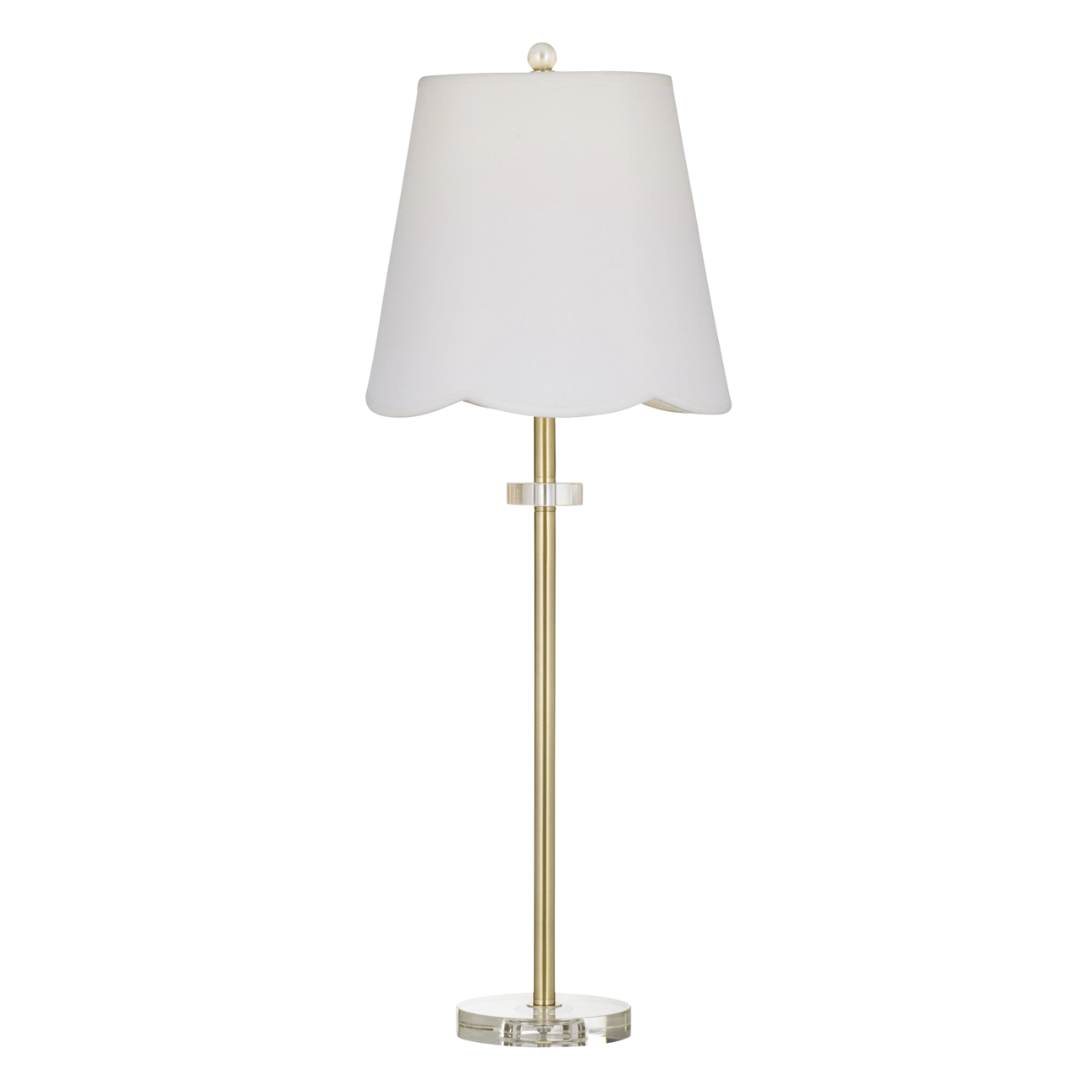 Scallop Shade Table Lamp