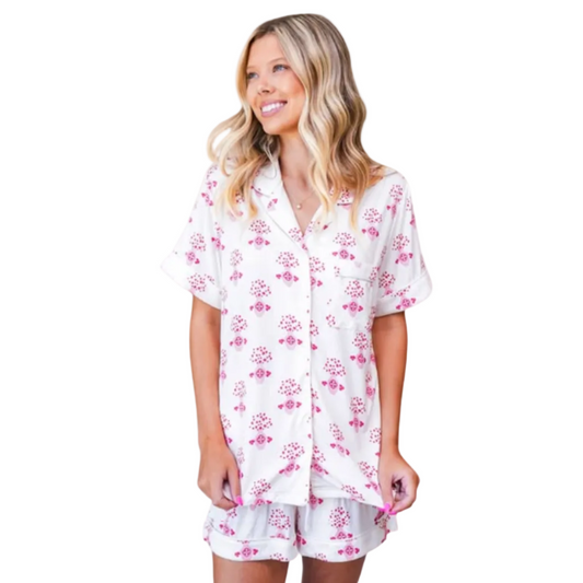 Sorority & Sisterhood Pajama Shorts Set