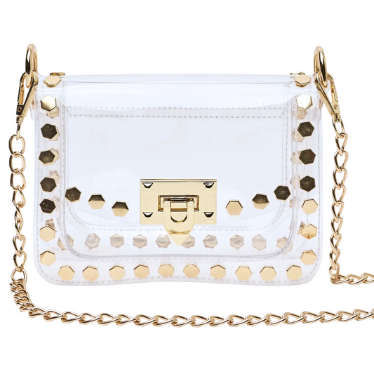Jackie Gameday Purse Hexagon