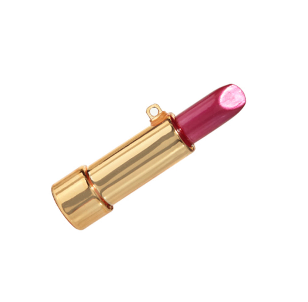 Pink Lipstick Ornament