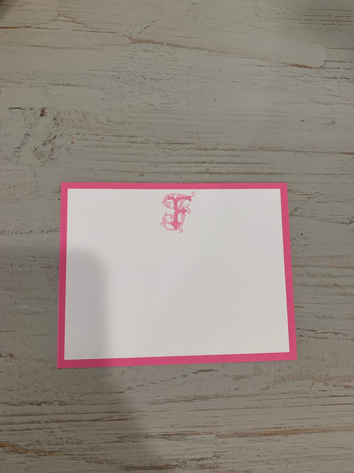 Initial Notecard Set