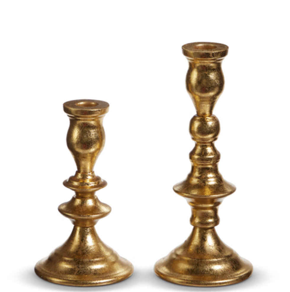 Gold Taper Candle Sticks