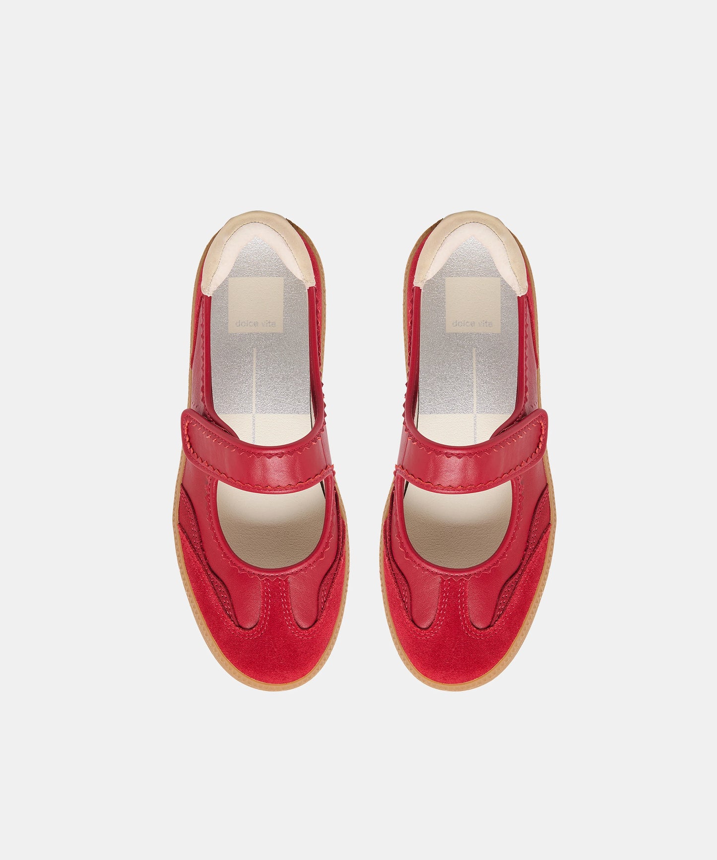Dolce Vita Nanet Sneakers Crimson Leather