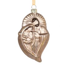 Load image into Gallery viewer, The Holy Family Glass Ornament
