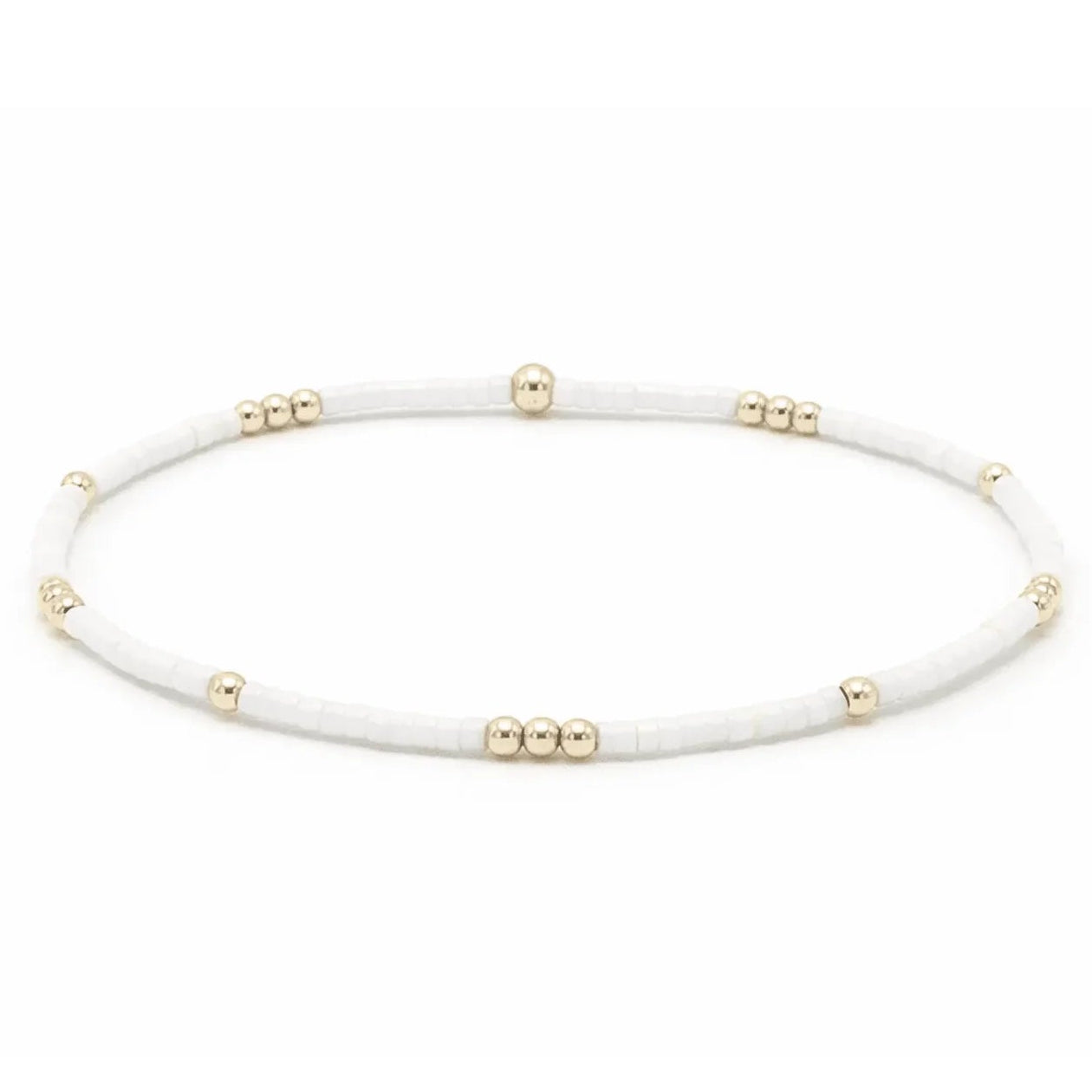 Erin Gray Newport Cotton and Gold Filled bracelet