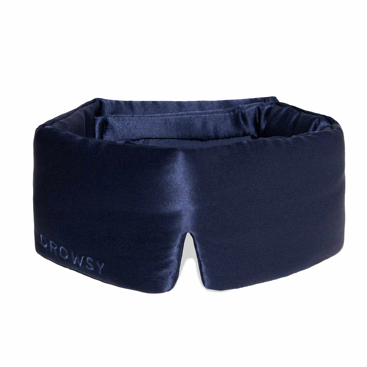 DROWSY Midnight Blue Silk Sleep Mask