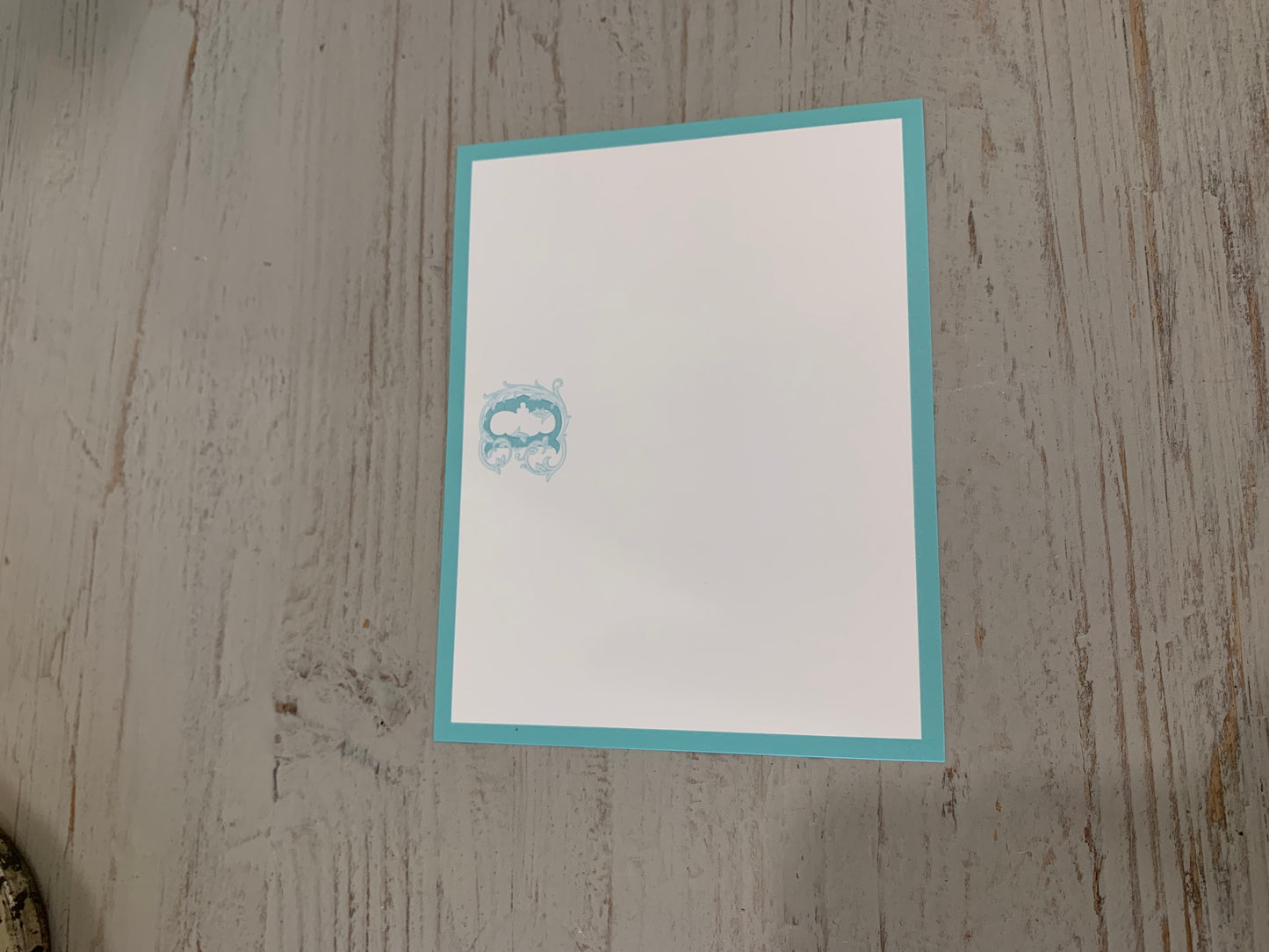 Initial Notecard Set