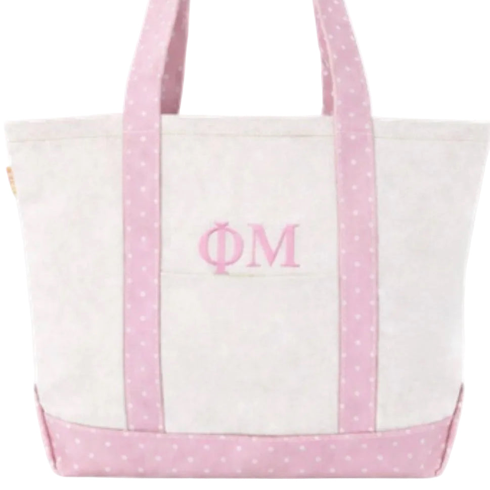 Sorority Canvas Tote 26