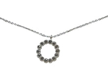 Load image into Gallery viewer, Rhinestone Circle Necklace

