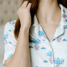 Load image into Gallery viewer, Zeta Tau Alpha Pajama Shorts Set

