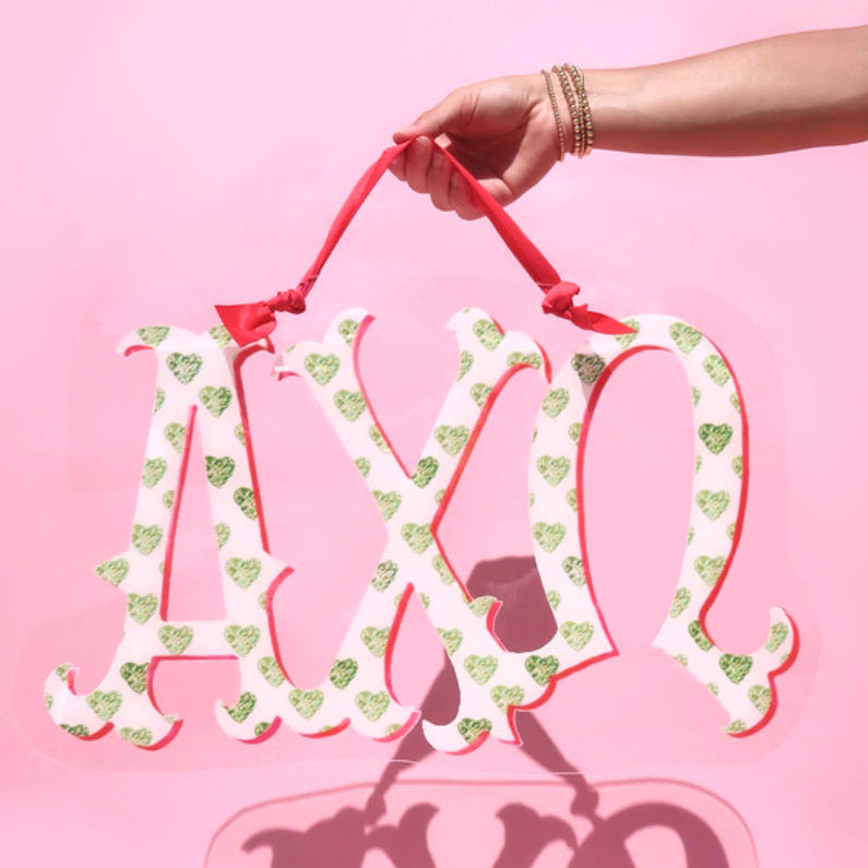 Sorority Acrylic Door Hanger