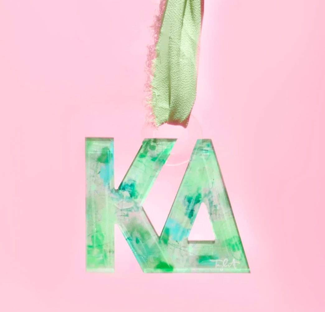 Sorority Acrylic Letter Ornament