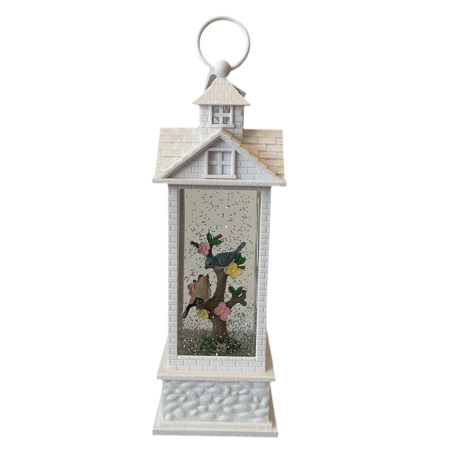 Decorative Tabletop Water Gazebo Lantern with Birds