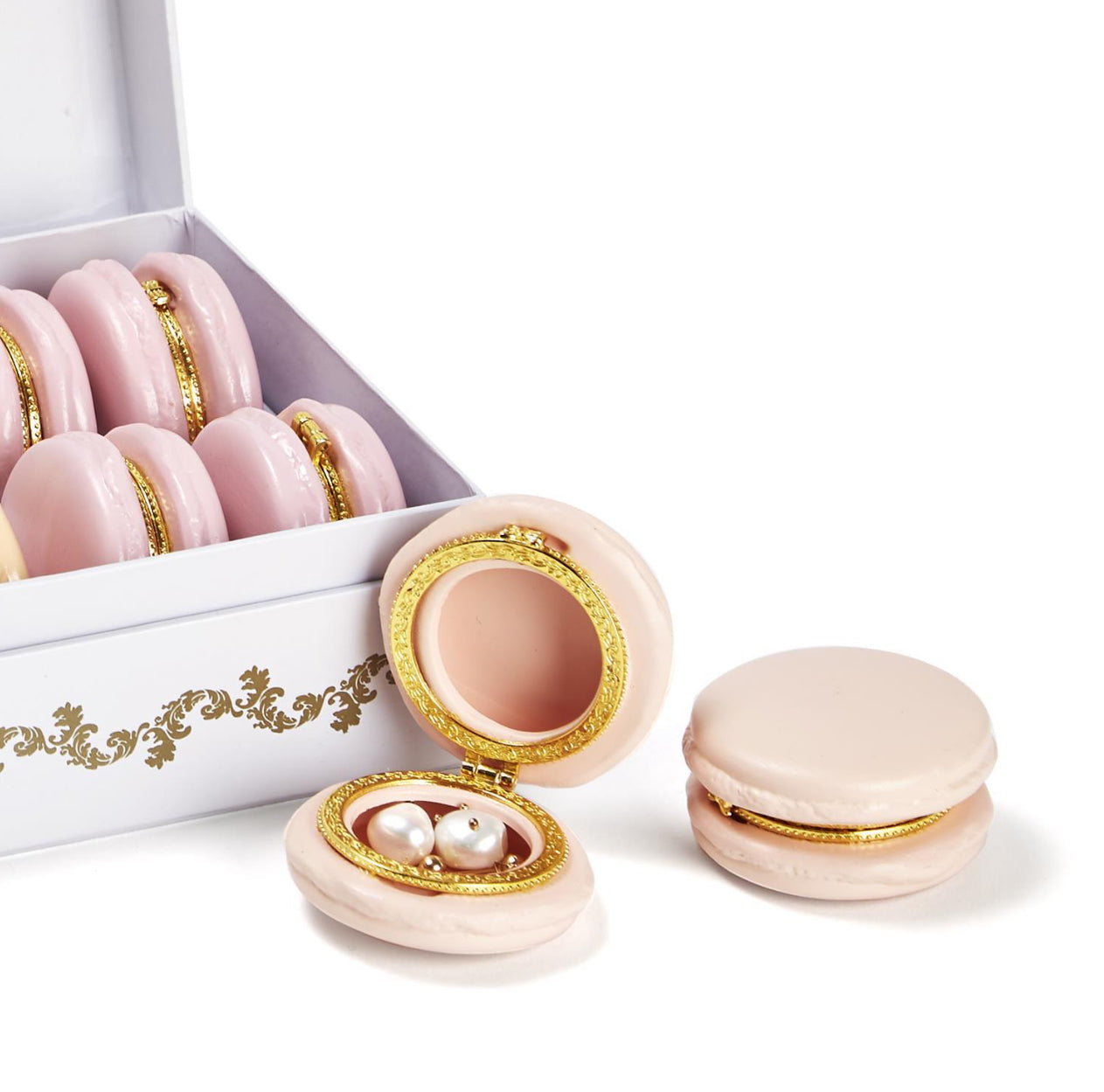 Macaron Limoges Trinket Boxes