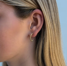 Load image into Gallery viewer, Kyleigh Rope Gold Earring
