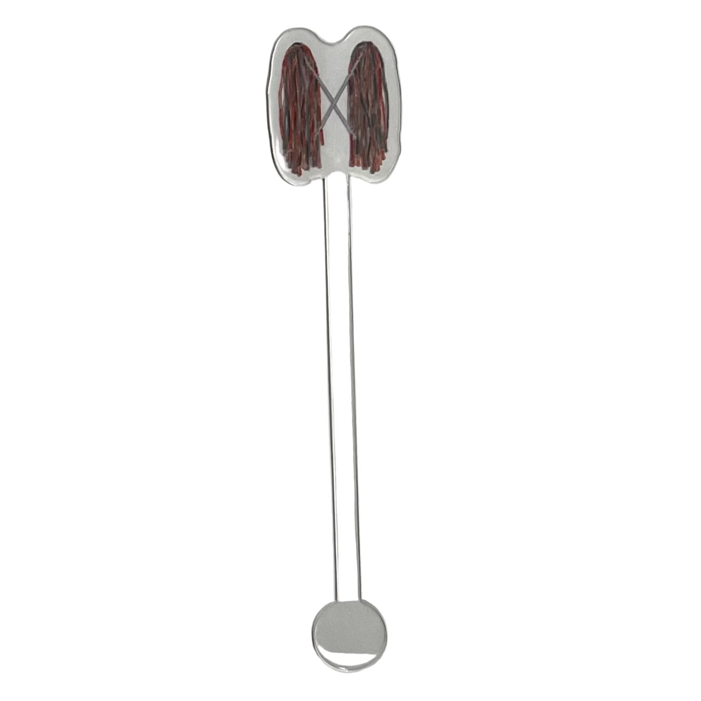 Red + Black Shakers Drink Stirs