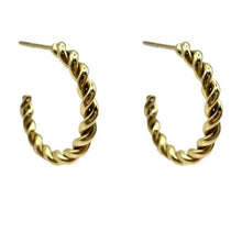 Load image into Gallery viewer, Kyleigh Rope Gold Earring
