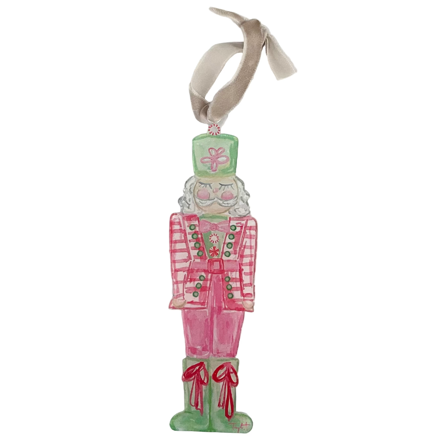 Acrylic Nutcracker Ornament