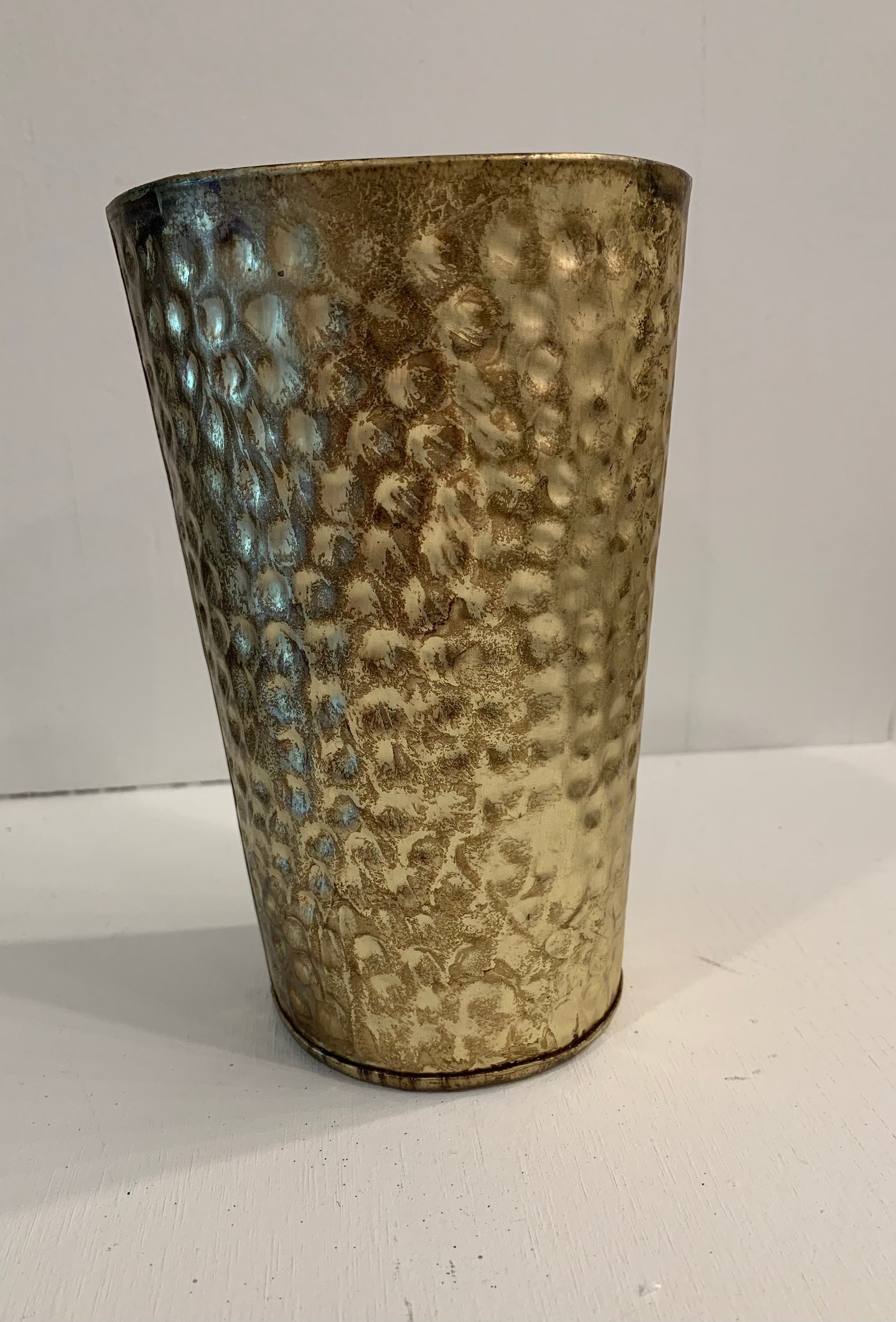 Large Metal Vase