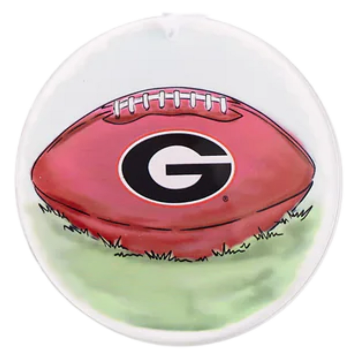 UGA Themed Acrylic Coasters