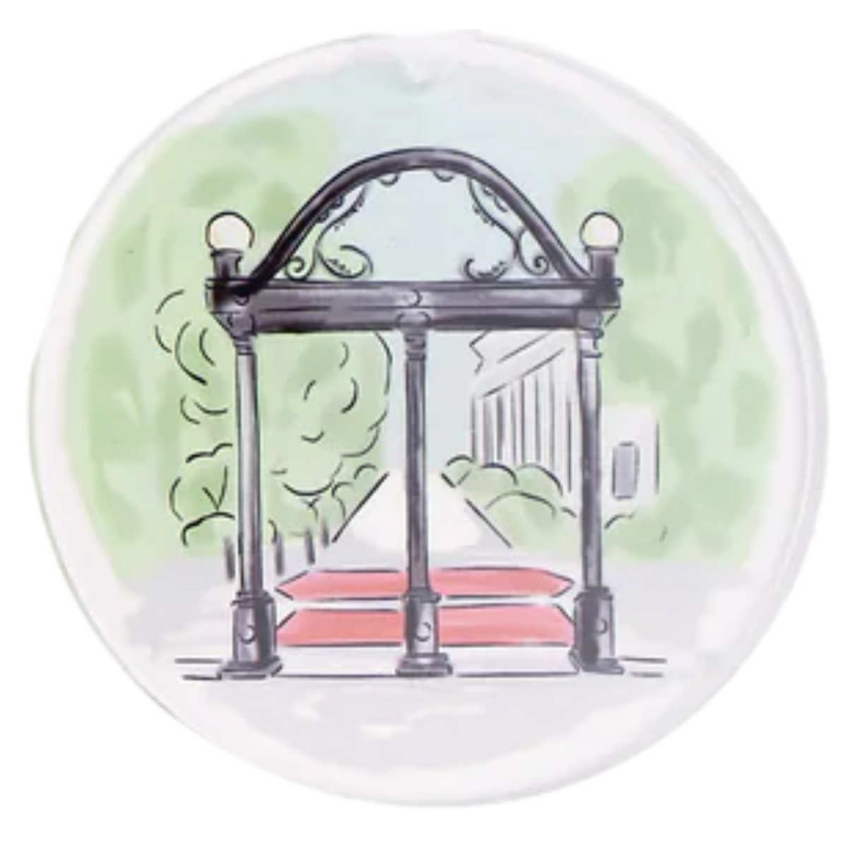 UGA Themed Acrylic Coasters