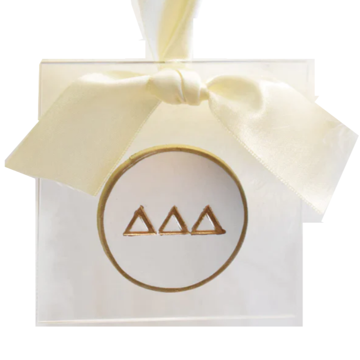 Sorority Acrylic Intaglio Ornament