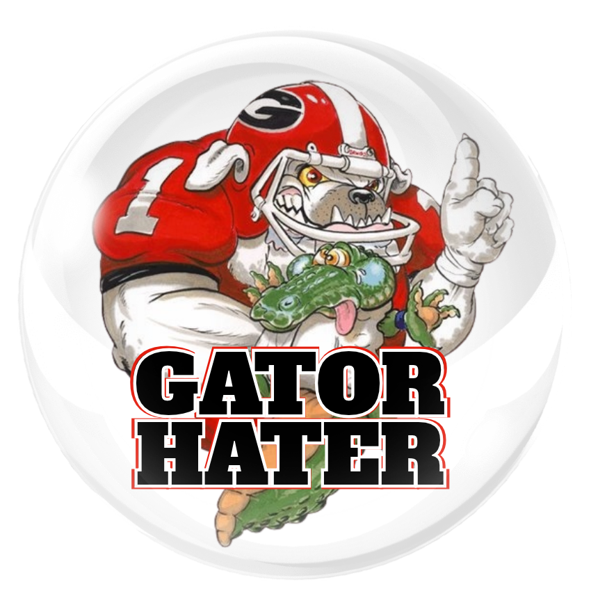 Gator Hater Buttons