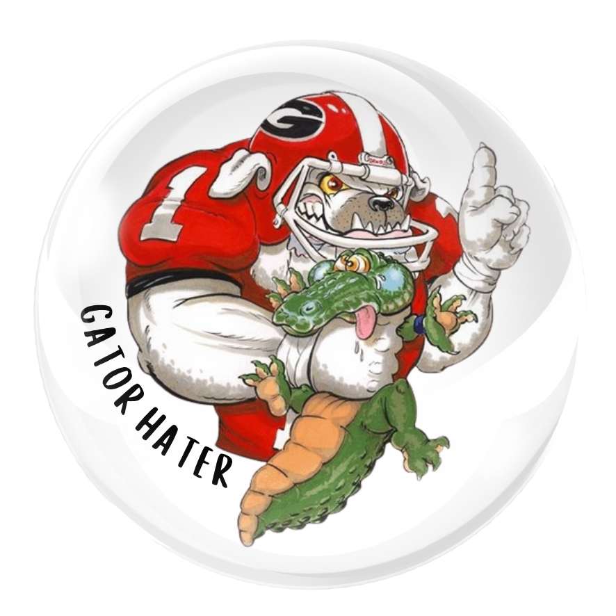 Gator Hater Buttons