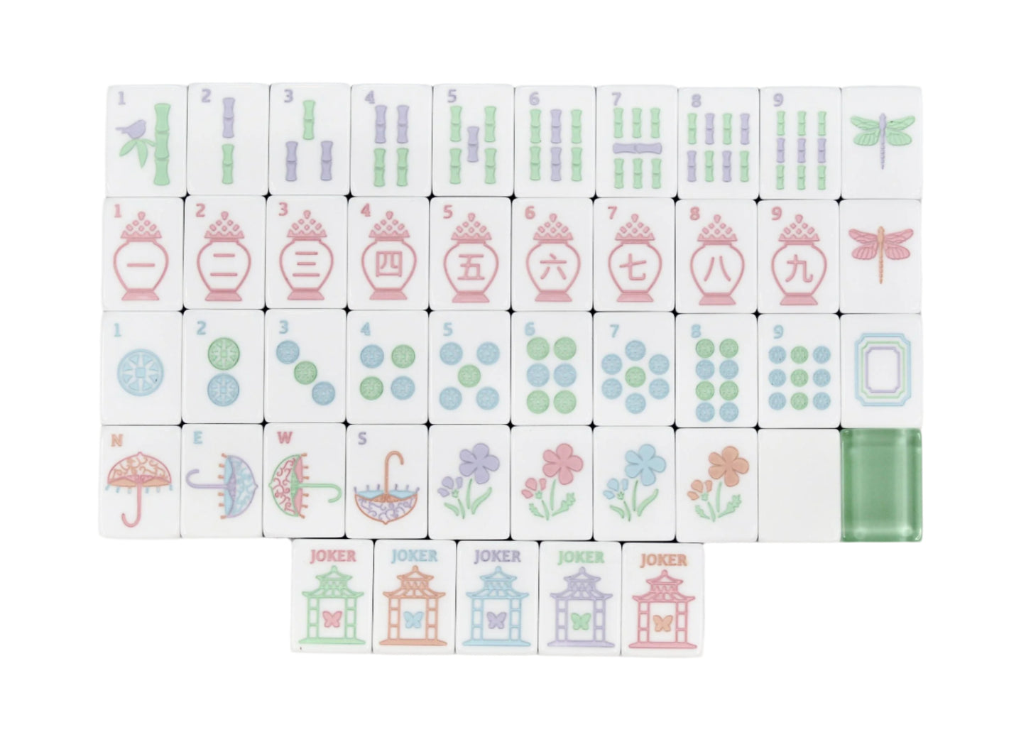 Garden Party Mahjong Set