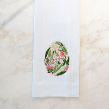 Load image into Gallery viewer, Garden Easter Egg Linen Towel
