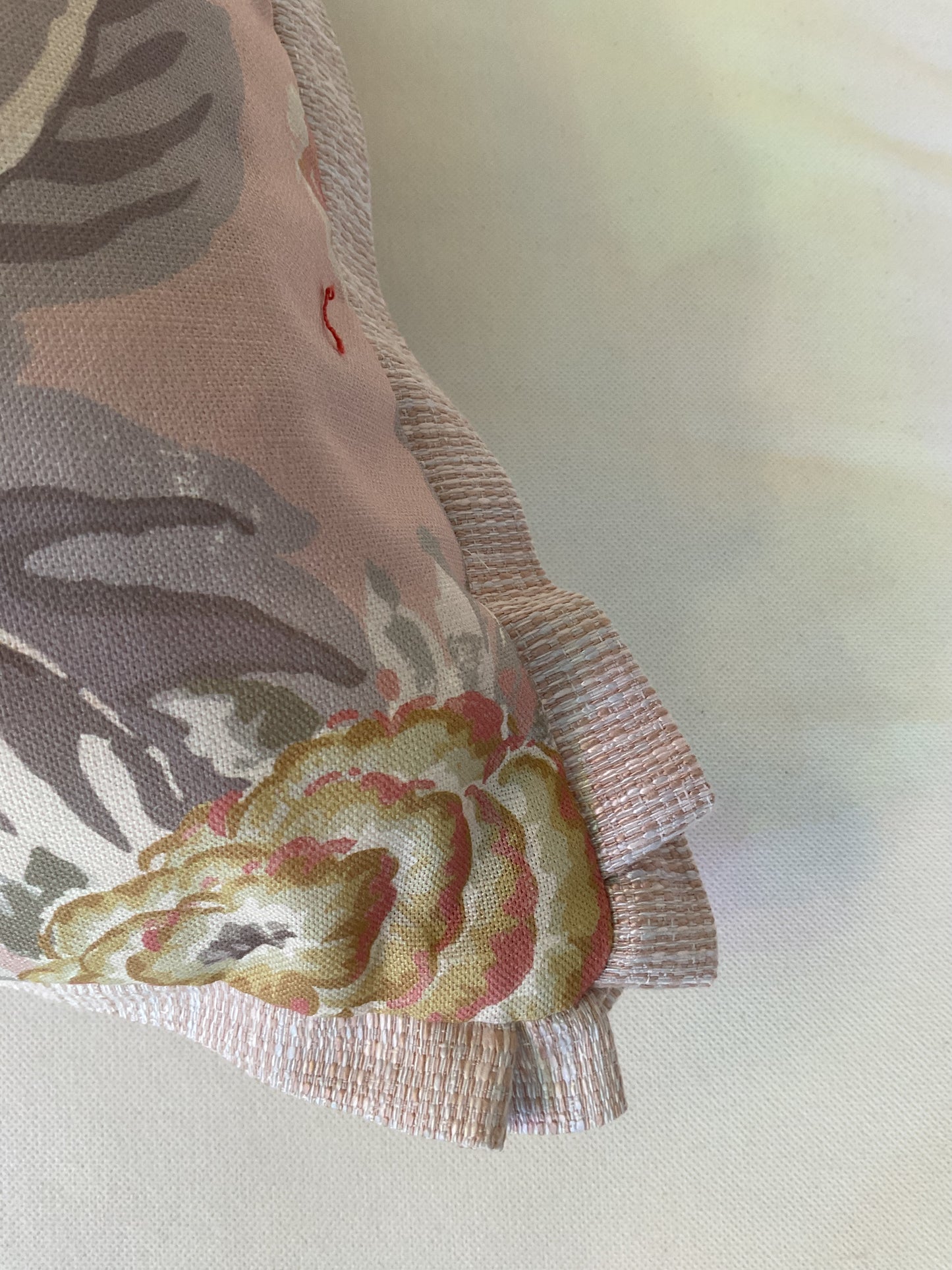 Blush Valentina Bird Pillow