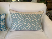 Load image into Gallery viewer, French Blue Kenya Lumbar Pillow
