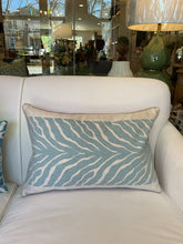 Load image into Gallery viewer, French Blue Kenya Lumbar Pillow
