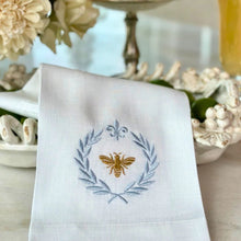 Load image into Gallery viewer, Arte Italica Italian Bee Linen Towel
