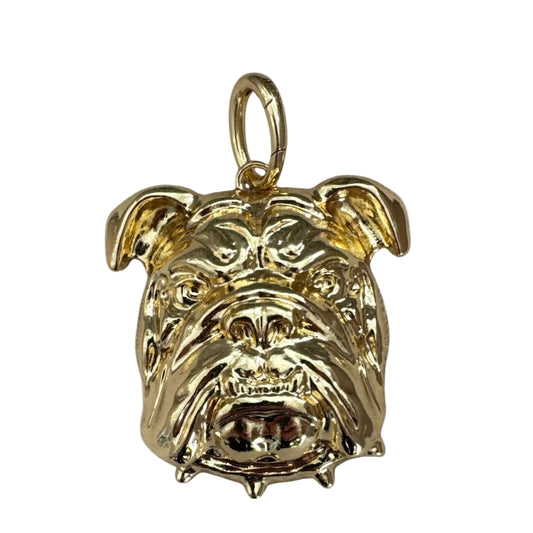 Bulldog Gold Charm