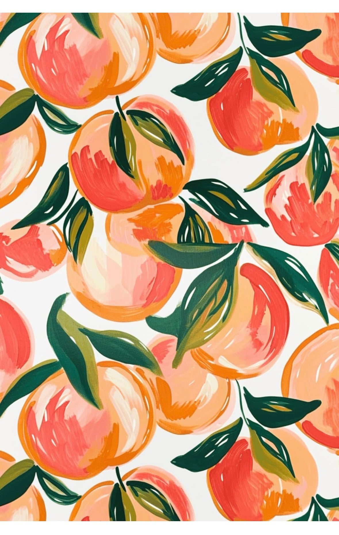 Peaches Print Journal/Notebook