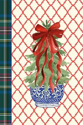 Christmas Topiary Print Journal