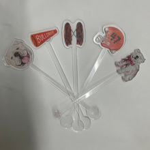 Load image into Gallery viewer, Pennant Drink Stirs
