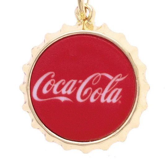 Coca-Cola Bottle Cap Charm in Red