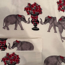 Load image into Gallery viewer, Crimson Pajama Short Set
