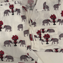 Load image into Gallery viewer, Crimson Pajama Short Set
