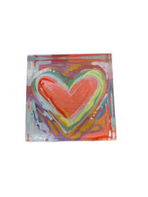 Load image into Gallery viewer, Acrylic Heart Block
