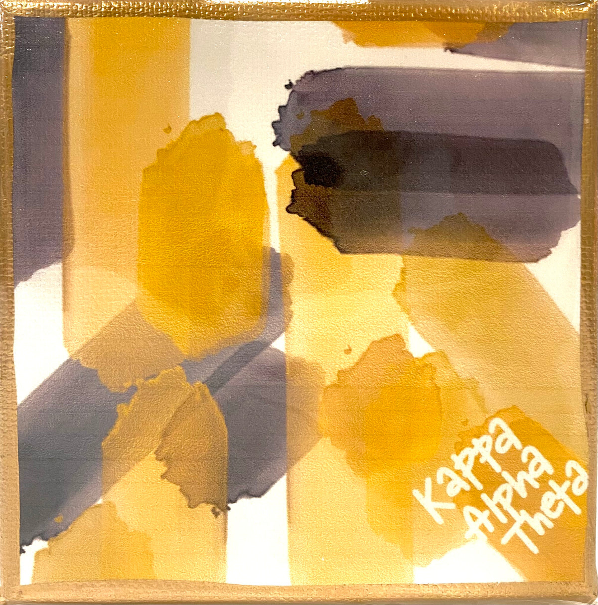 Sorority Watercolor Canvas 4x4