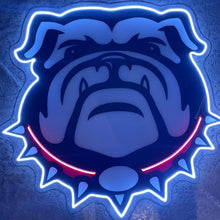 Load image into Gallery viewer, Bulldog Neon Acrylic Sign
