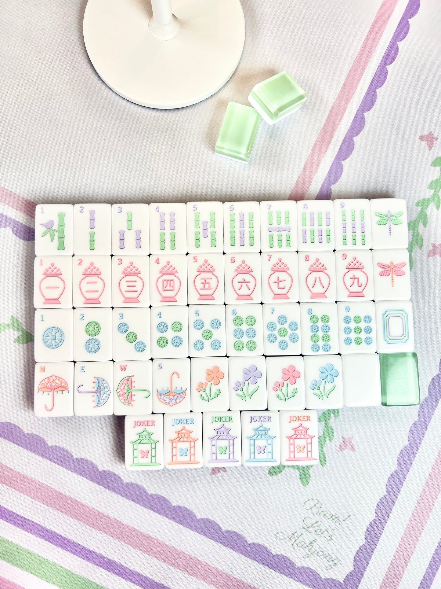 Garden Party Mahjong Set