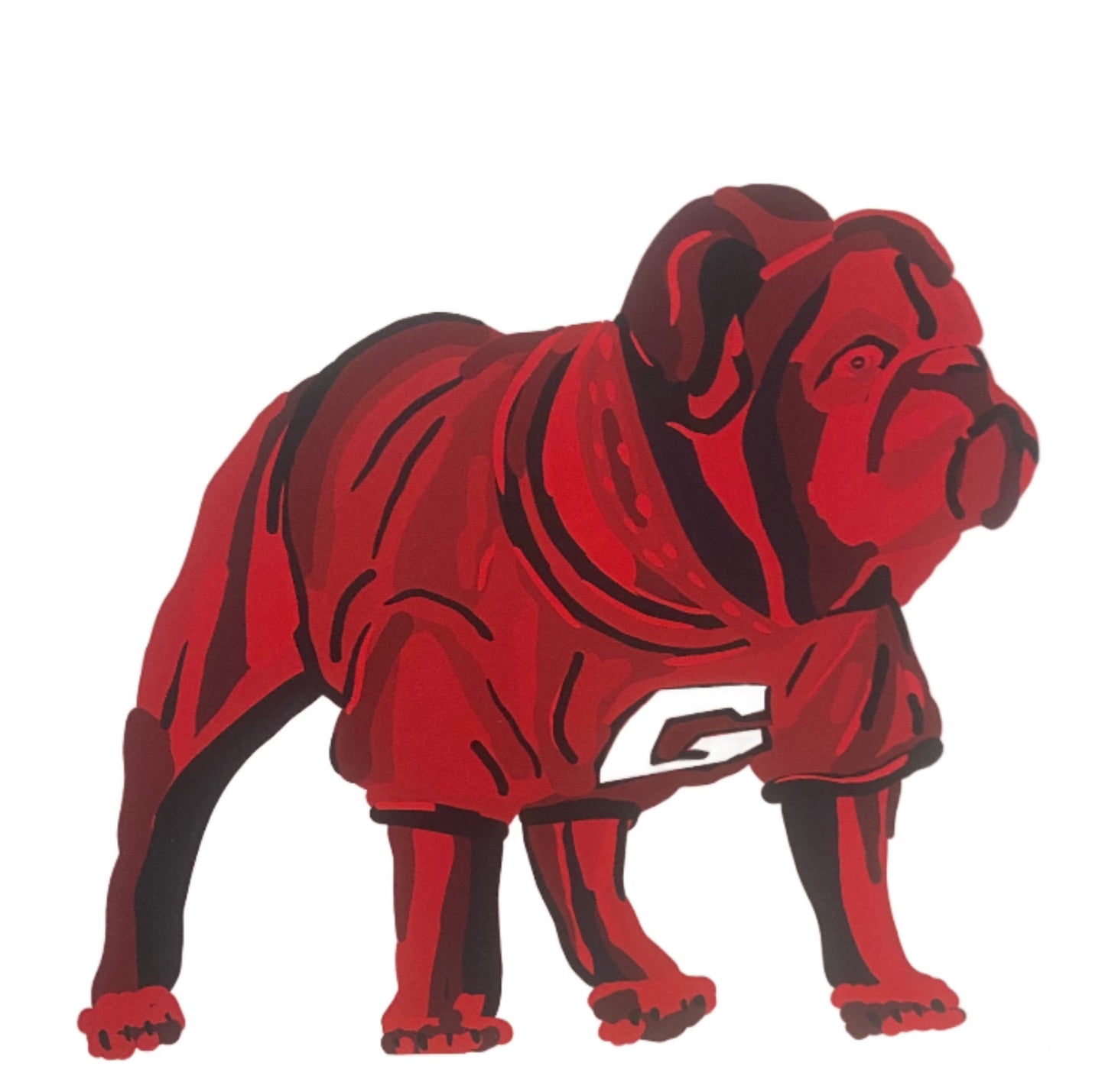 8x10 Bulldawg Print
