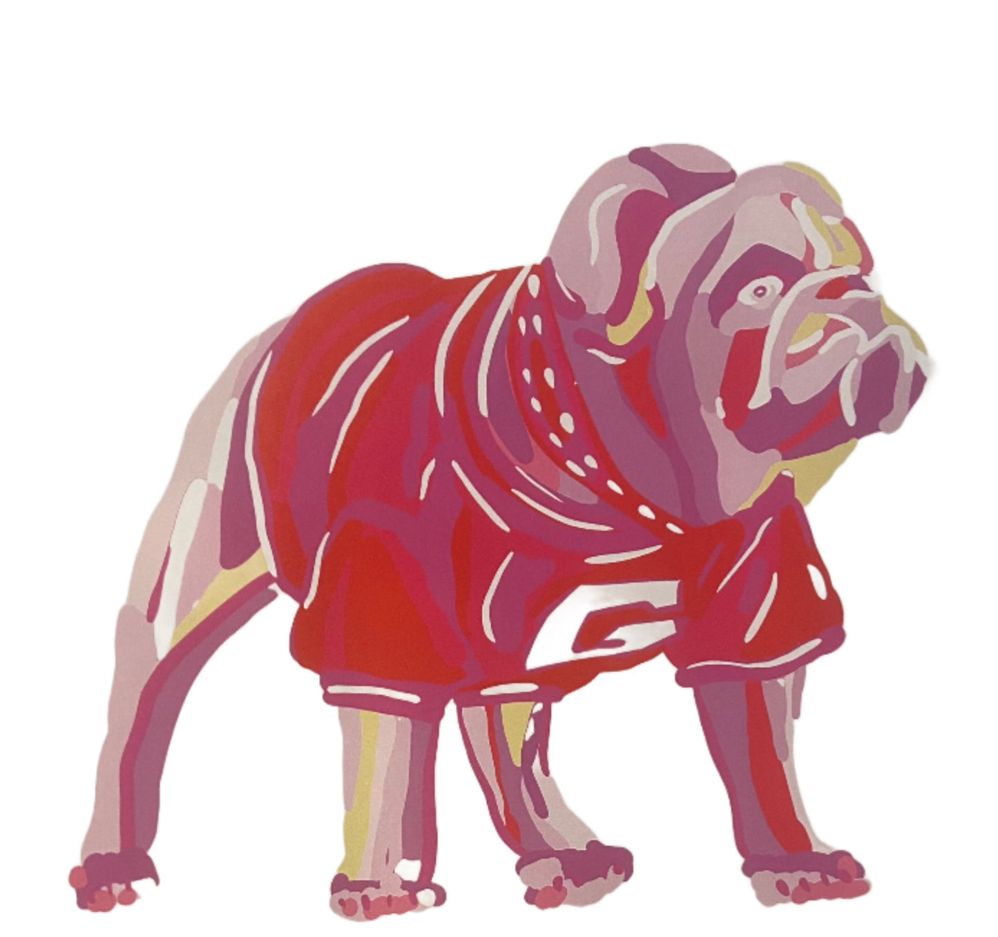 8x10 Bulldawg Print